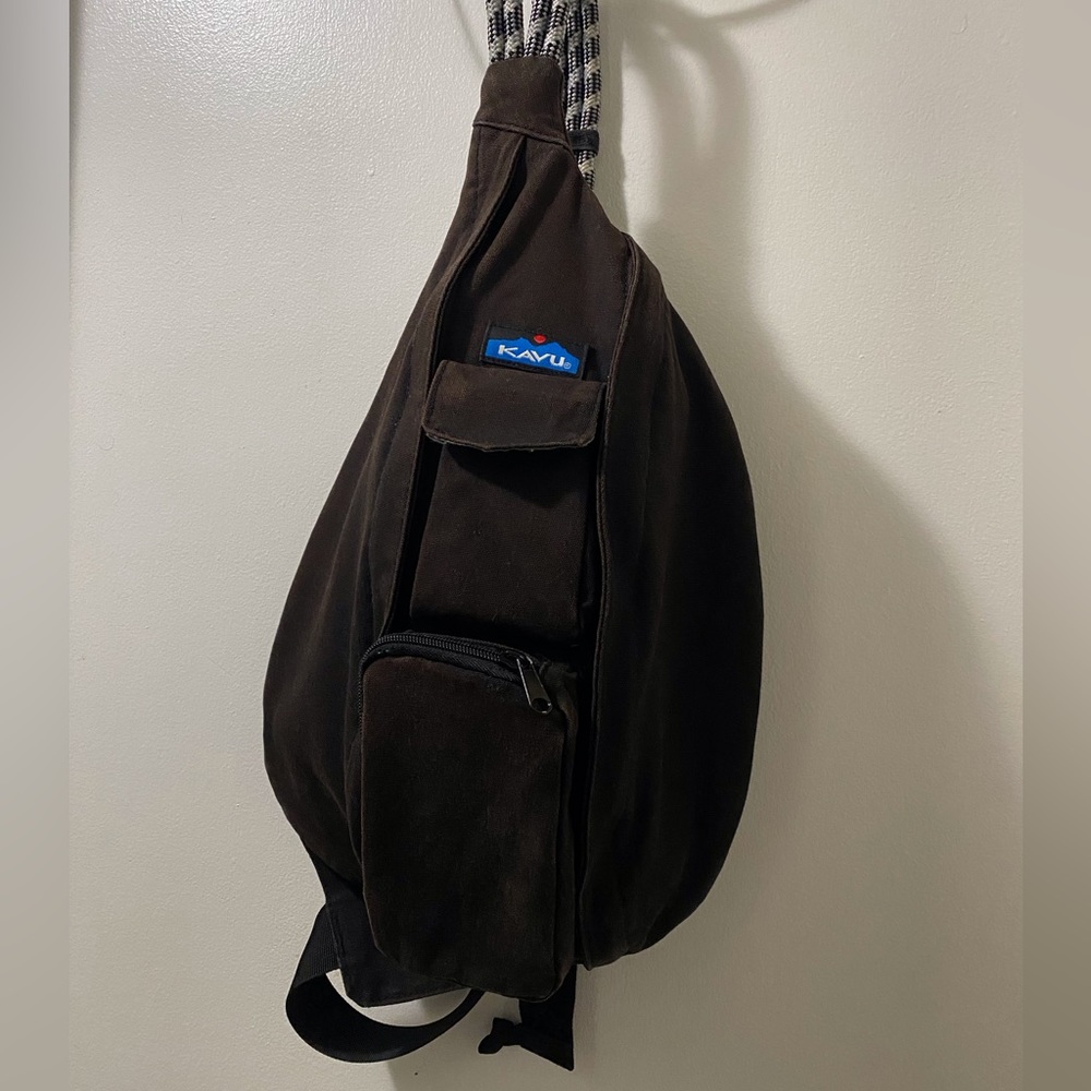 Black KAVU Sling Bag